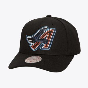 Mitchell-Ness-Black-Los-Angeles-Angels-Cooperstown-Collection-Neon-Logo-Pro-Crown-Snapback-Hat-300x300