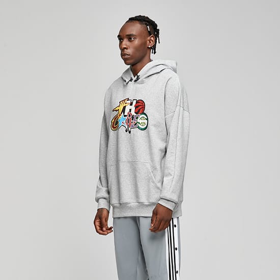 Худи Ehot Who Cares Grey Hoodie