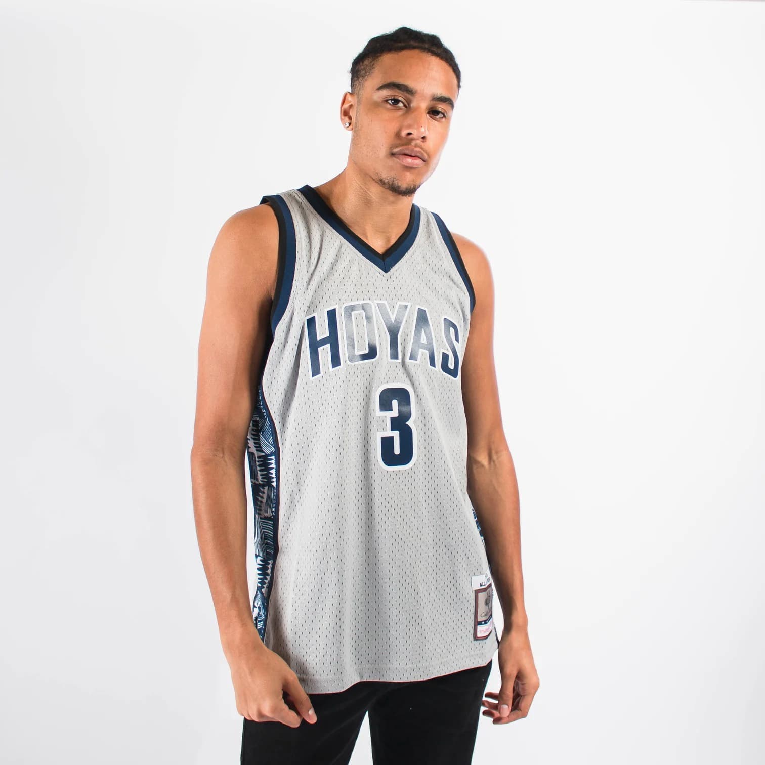 Баскетбольная джерси Mitchell & Ness Allen Iverson Georgetown Hoyas College NCAA Swingman Jersey