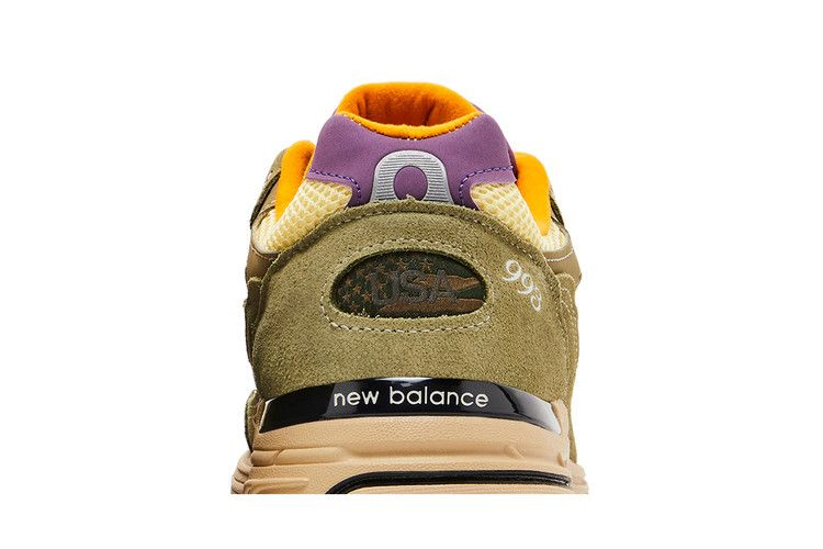 Кроссовки Teddy Santis x New Balance 993 Made in USA 'Olive Leaf Maize'