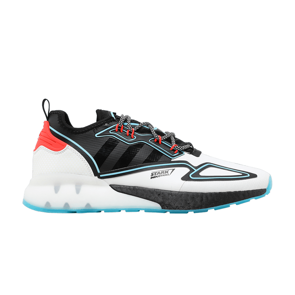 Кроссовки Marvel x adidas ZX 2K Boost 'Stark Industries - White'