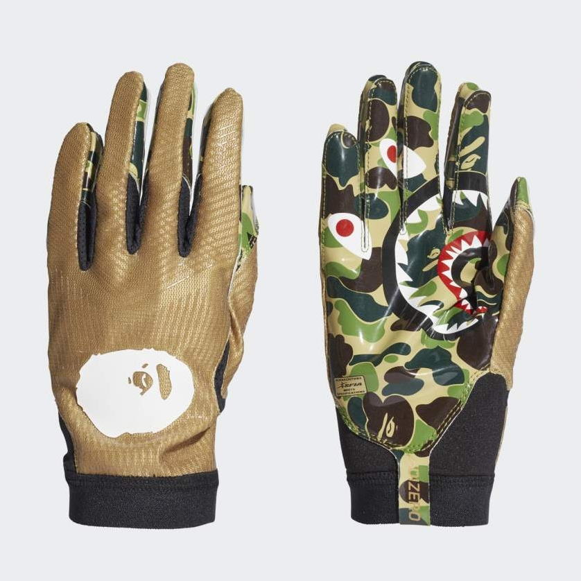 Перчатки BAPE x adidas Adizero 8.0 Gloves Green