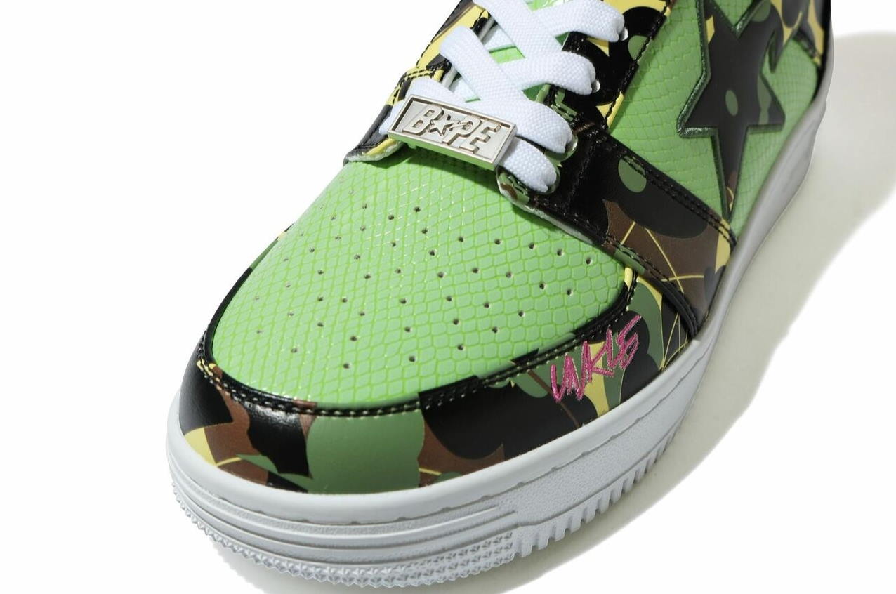 Кроссовки Mo’ Wax x Unkle x A Bathing Ape Bape Bapesta M2 Low Original Headz
