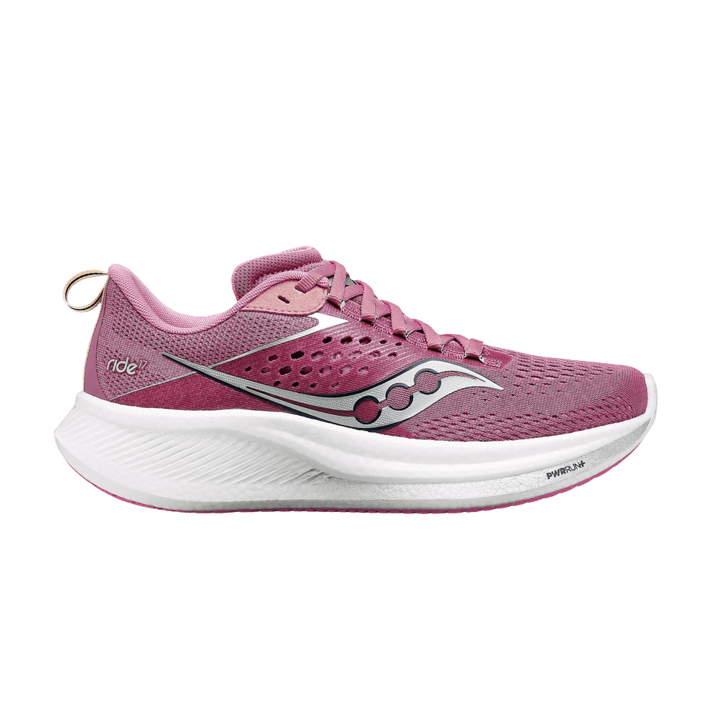 Кроссовки Saucony Wmns Ride 17 Wide 'Orchid Silver'