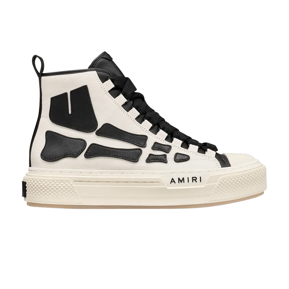 Кроссовки Amiri Skel Court Hi 'White Black'