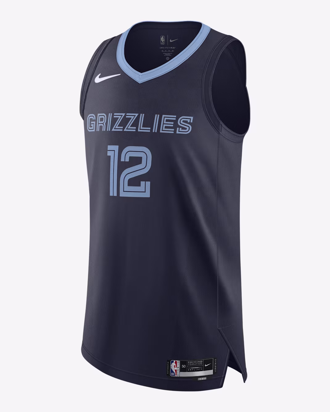 Баскетбольное джерси Nike NBA Ja Morant MEM Icon Edition 2020 Authentic