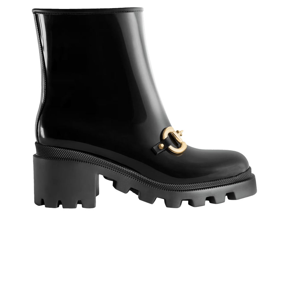 Кроссовки Gucci Wmns Horsebit Ankle Boot 'Black'