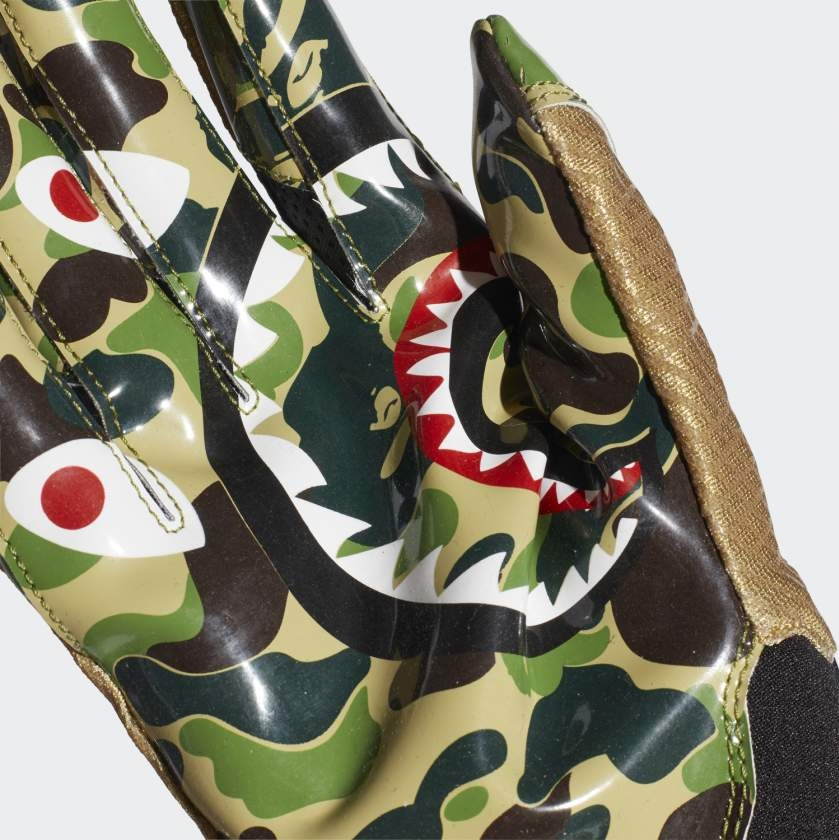 Перчатки BAPE x adidas Adizero 8.0 Gloves Green