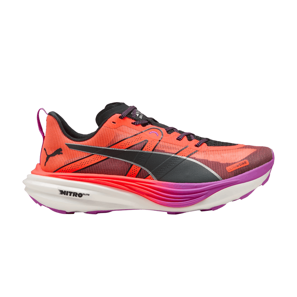Кроссовки Puma Deviate Nitro Elite Trail 'Glowing Red'
