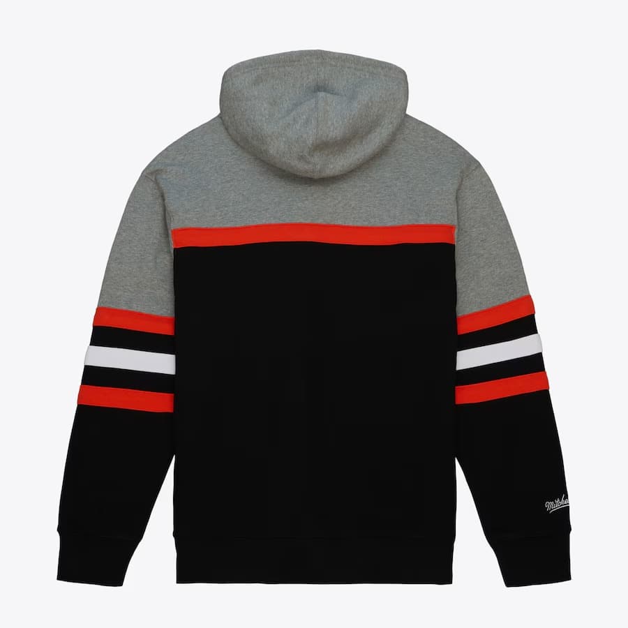 Худи Mitchell & Ness Black Philadelphia Flyers Head Coach Pullover Hoodie