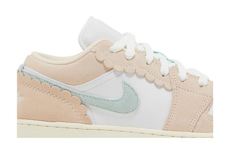 Кроссовки Air Jordan 1 Low SE GS 'Scalloped Edge'