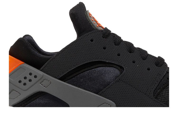 Кроссовки Nike Air Huarache 'Black Safety Orange'