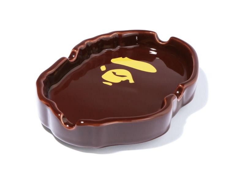 Пепельница BAPE Ape Head Ashtray Brown