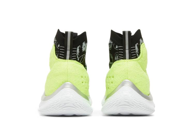 Кроссовки Curry Brand Diet Starts Monday x Curry 4 FloTro 'Tennis Ball'