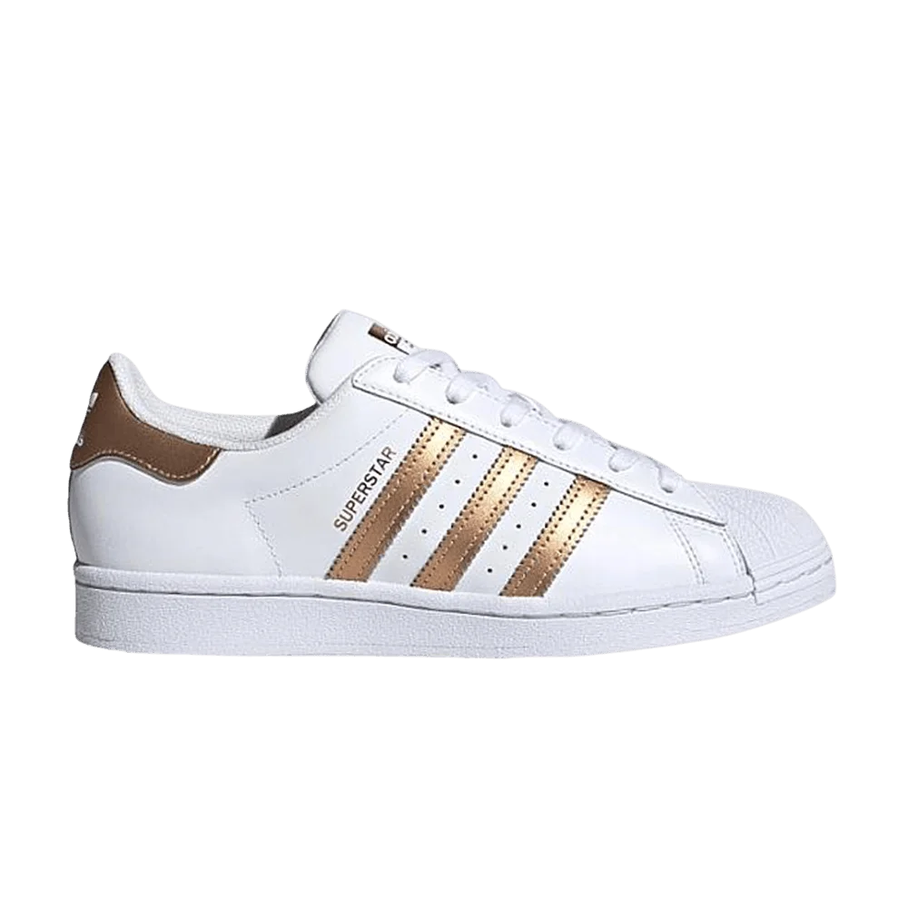 Krossovki-adidas-Wmns-Superstar-White-Copper-Metallic
