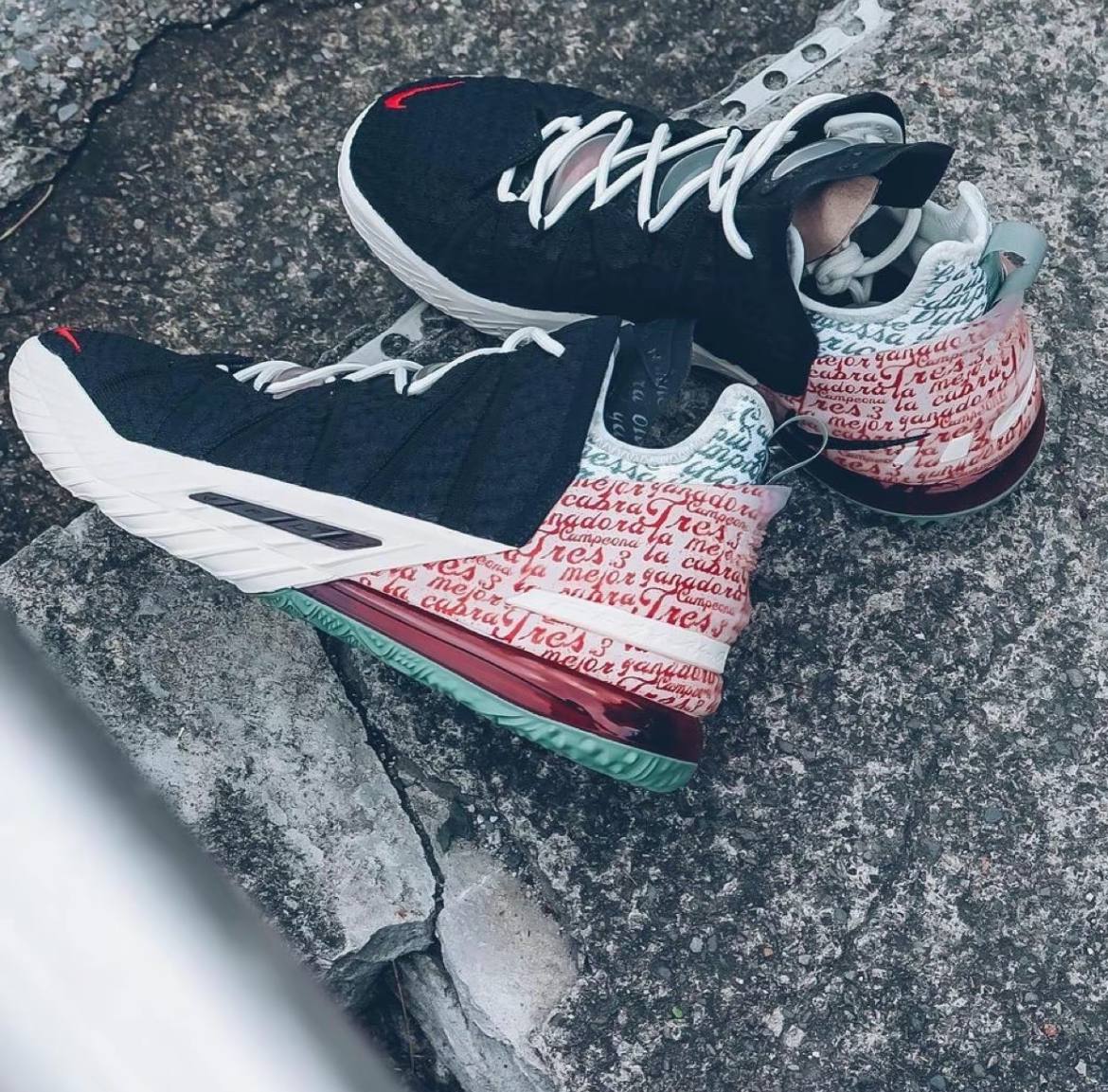 Кроссовки Diana Taurasi x Nike LeBron 18 EP La Cabra