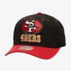 Mitchell-Ness-Black-San-Francisco-49ers-All-In-2.0-Pro-Crown-Snapback-Hat-100x100
