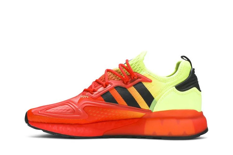 Кроссовки Adidas ZX 2K Boost 'Solar Yellow Red'