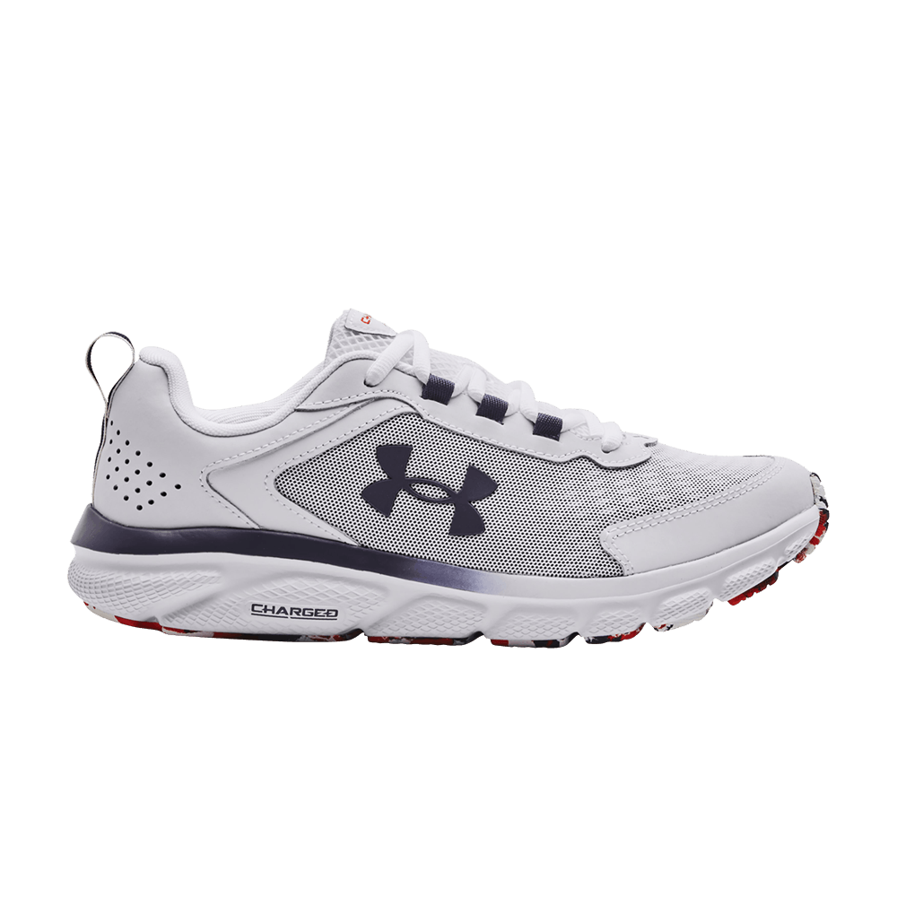 Кроссовки Under Armour Charged Assert 9 Marble 'White Tempered Steel'