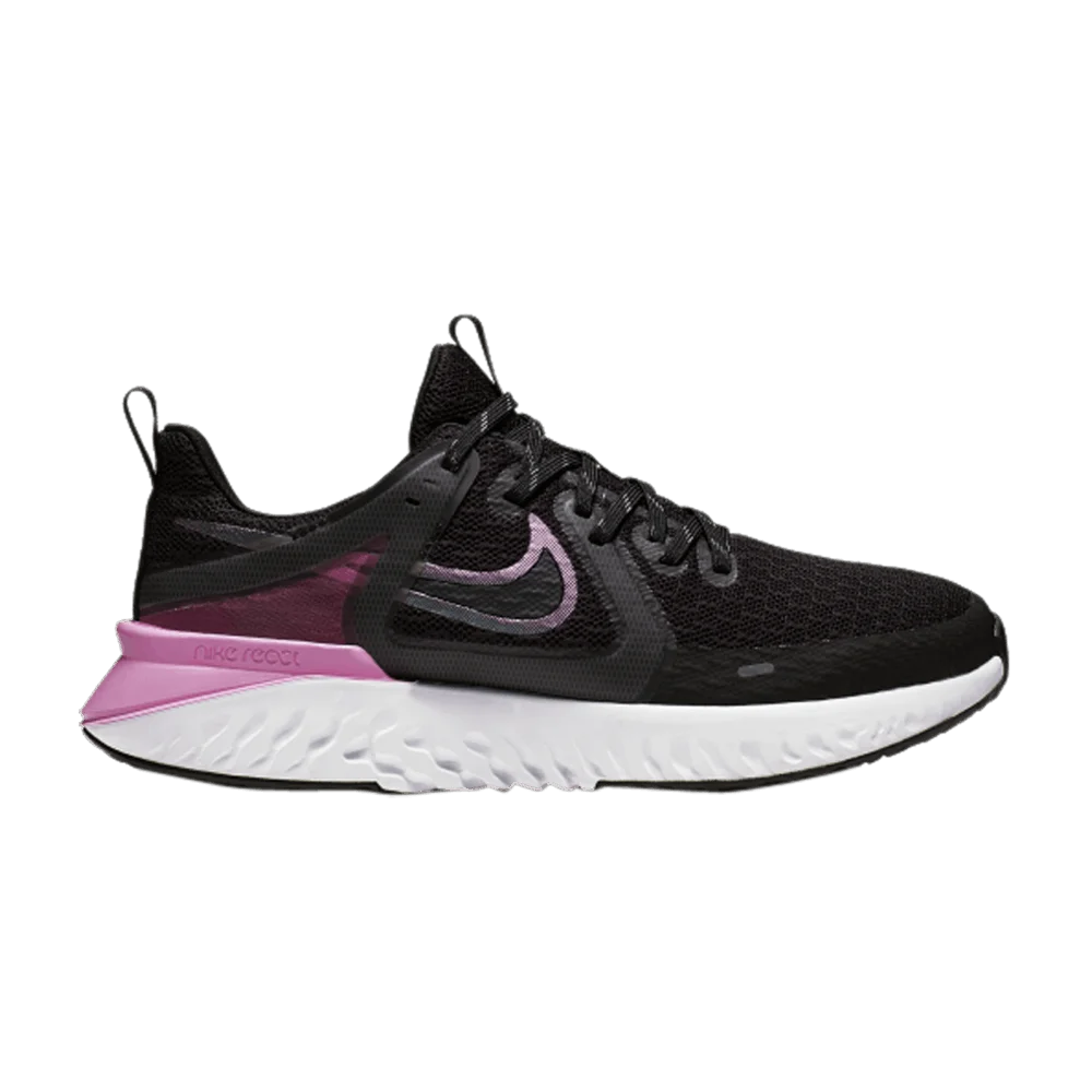 Krossovki-Nike-Wmns-Legend-React-2-Black-Iced-Lilac
