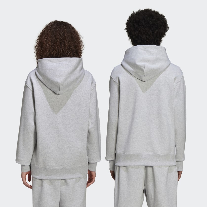 Худи adidas Pharrell Williams Basics Hoodie Light Grey Heather