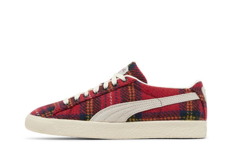 Кроссовки Harris Tweed x Puma Suede Vintage 'Tartan - Red'