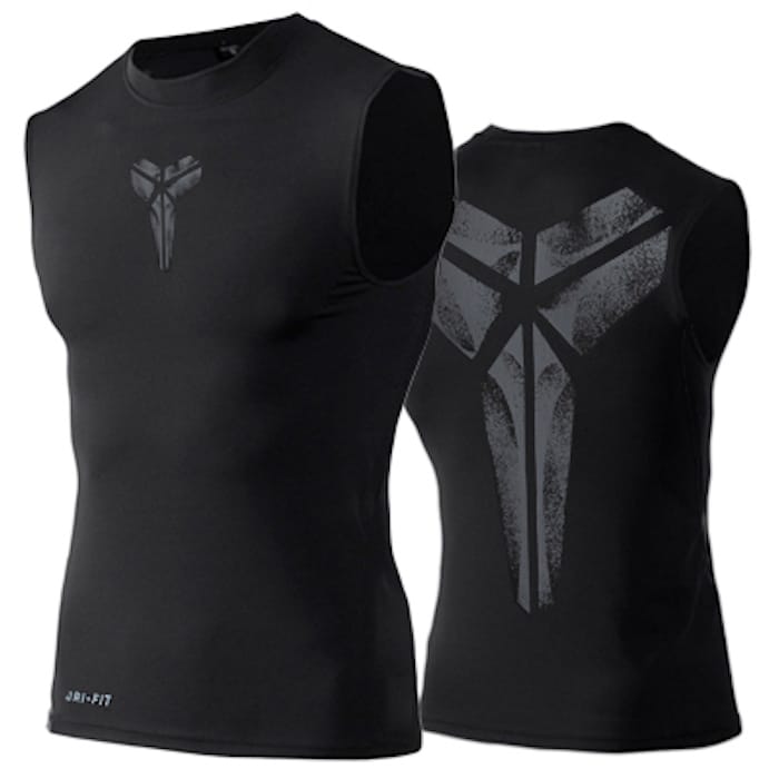 Спортивная майка Daiong Kobe Grey Logo Black Undershirt