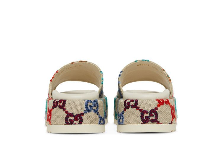 Сандалии Gucci Wmns Platform Sandal 'White Multi'