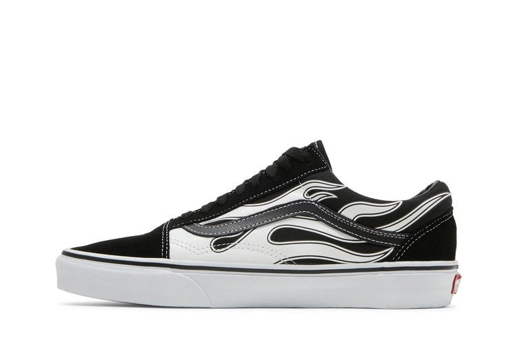 Vans Old Skool 'Flame - Black White'