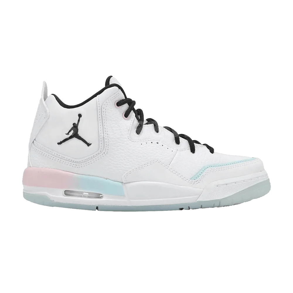 Krossovki-Air-Jordan-Courtside-23-GS-White-Black