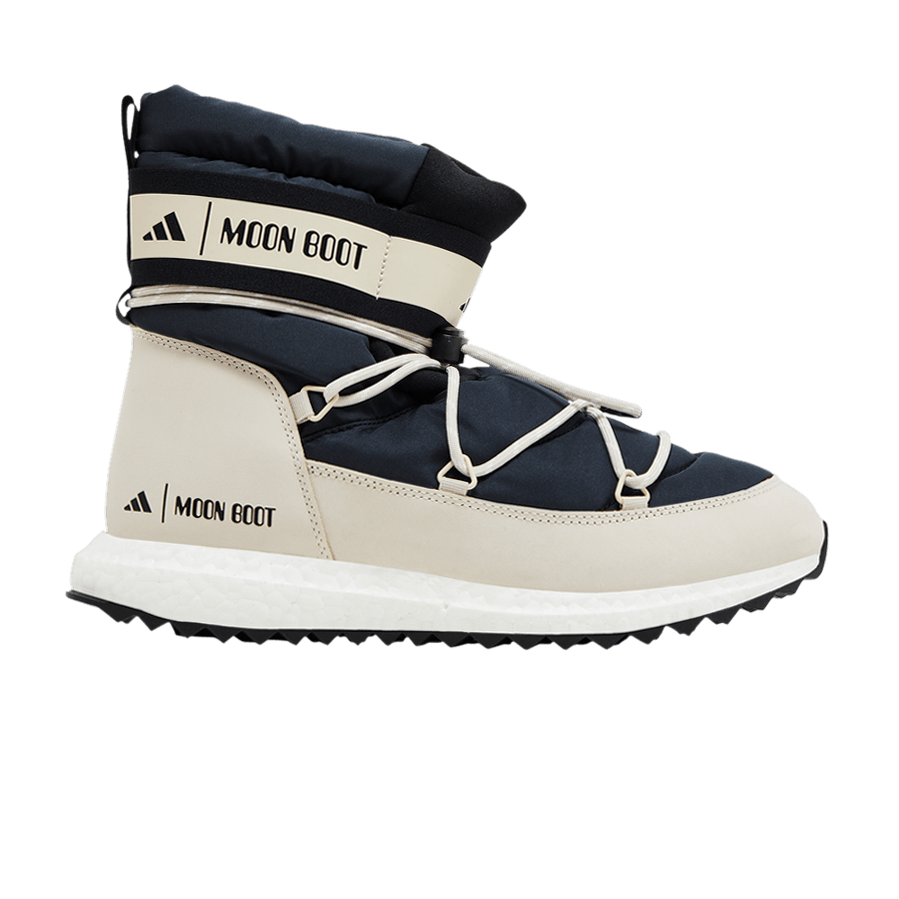 Ботинки Moon Boot x adidas MoonBoost High 'Black Clear Brown'