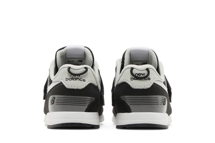 Кроссовки New Balance 574 New-B Hook & Loop Toddler Wide 'Black White'