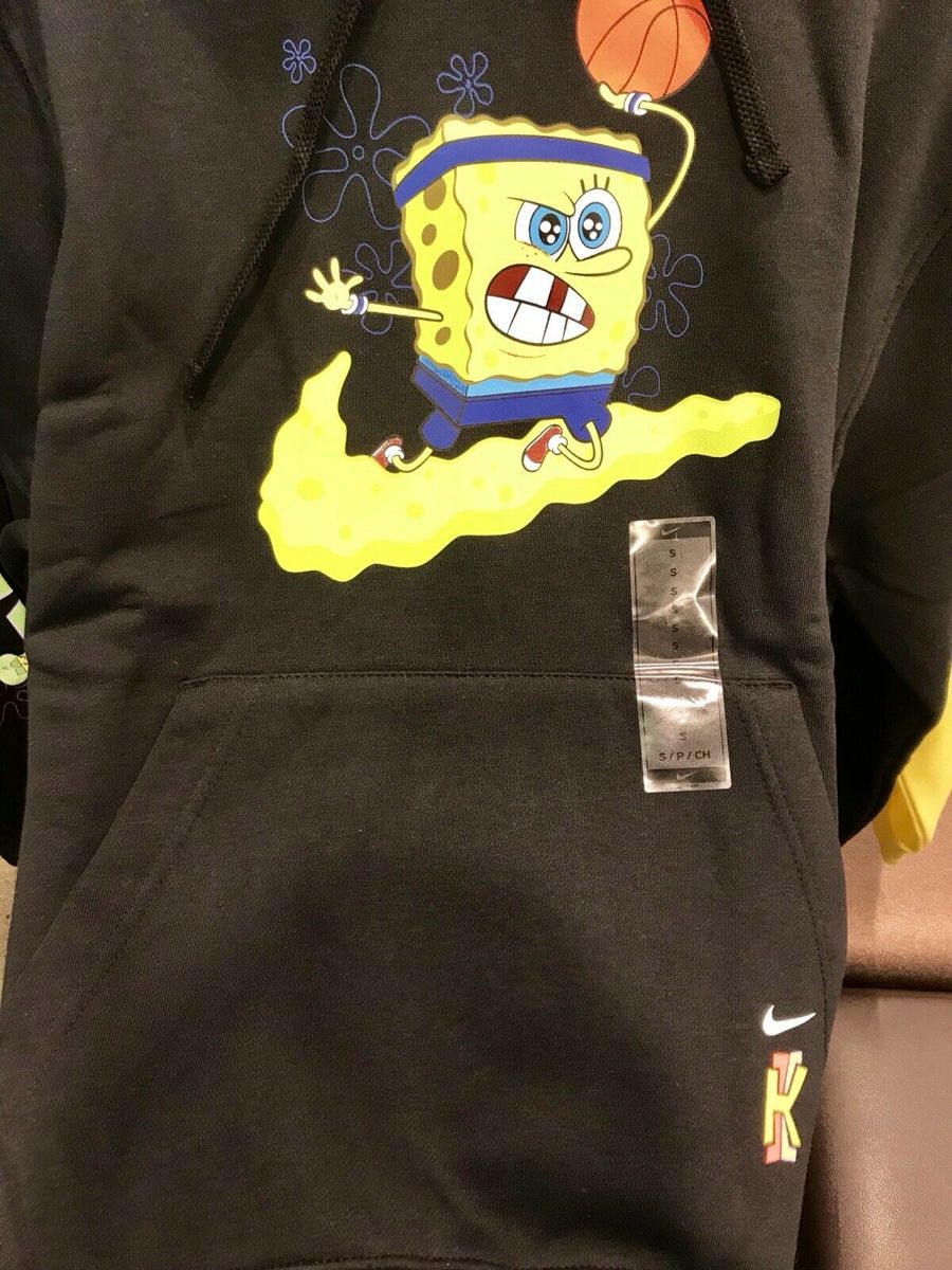 Худи Kyrie x Spongebob x Nike Dri-Fit Patrick Star Hoodie Black