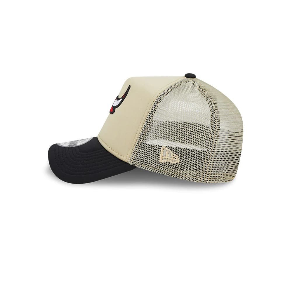 Бейсболка New Era Chicago Bulls All Day 9FORTY A-Frame Trucker Snapback Hat