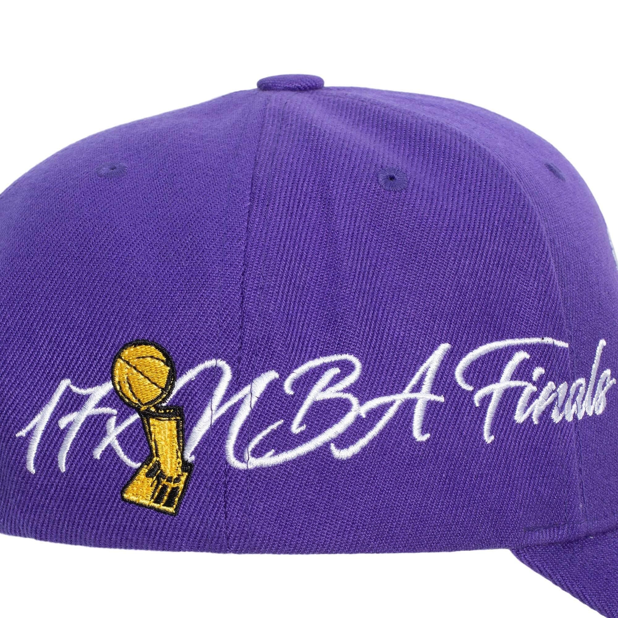 Бейсболка Mitchell & Ness Champ Wrap Pro Snapback Los Angeles Lakers Hat