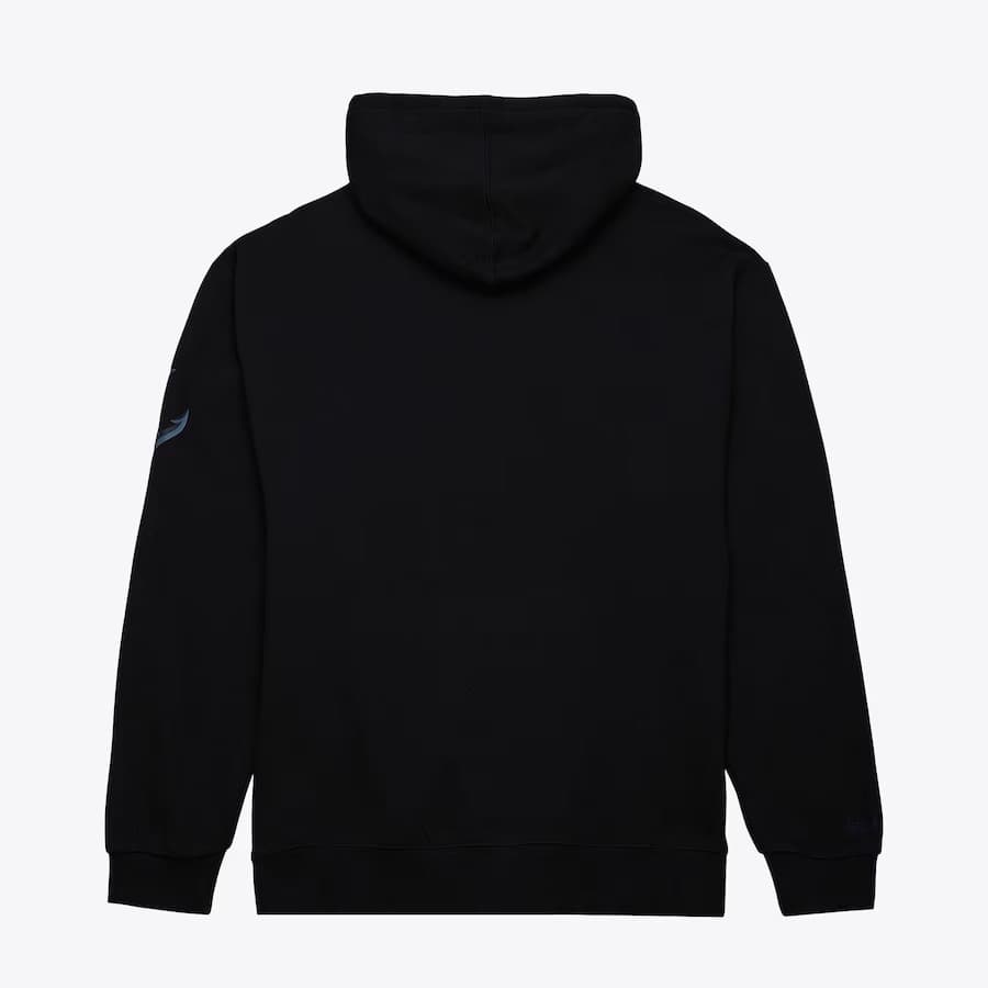 Худи Mitchell & Ness Black Seattle Kraken Game Time Fleece Pullover Hoodie