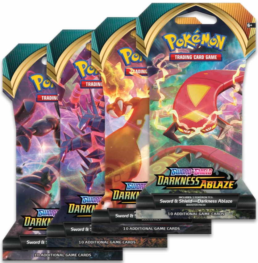 Карточная игра 2020 Pokemon Sword & Shield Darkness Ablaze Booster Box