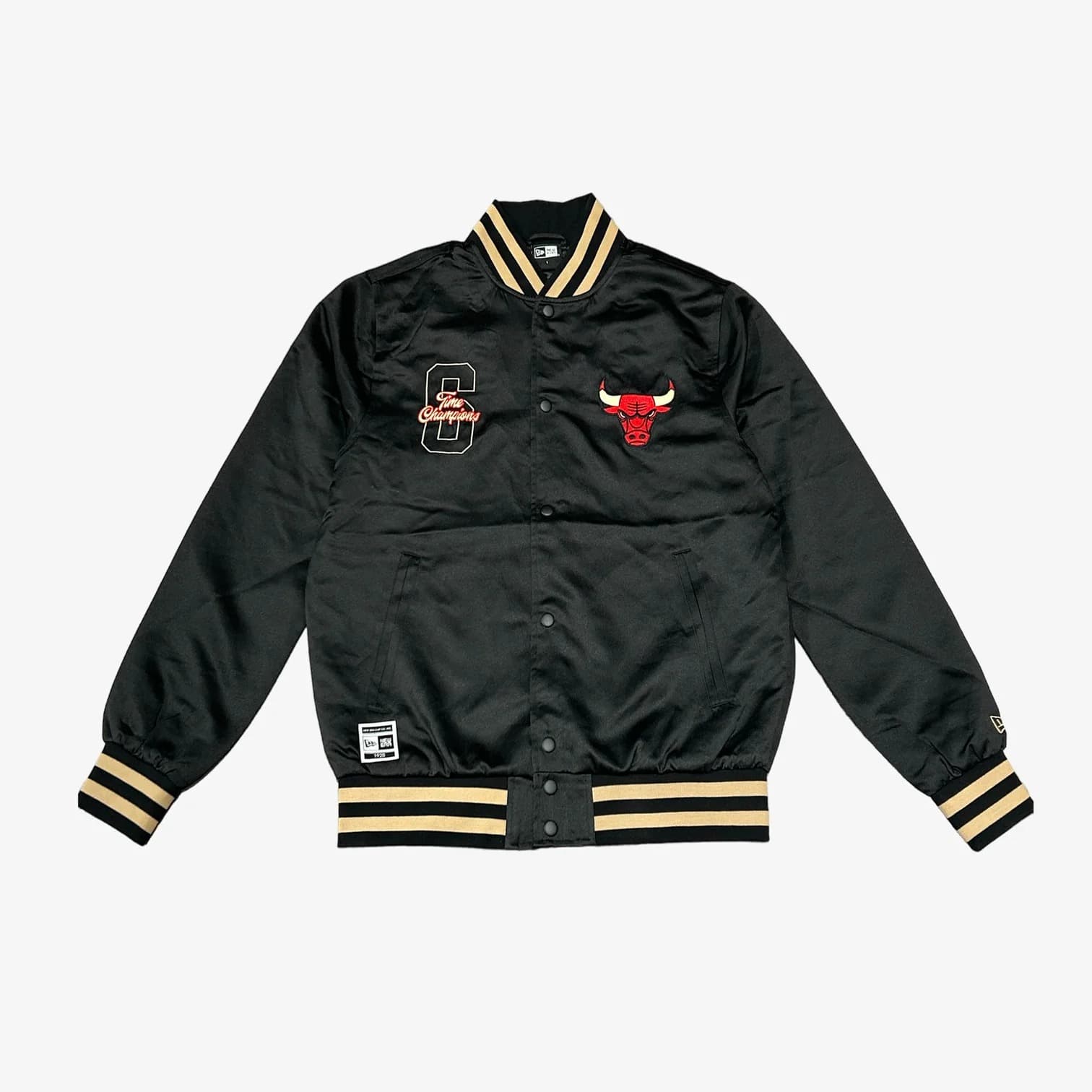 Сатиновая Куртка New Era Chicago Bulls NBA Lightweight Satin Jacket