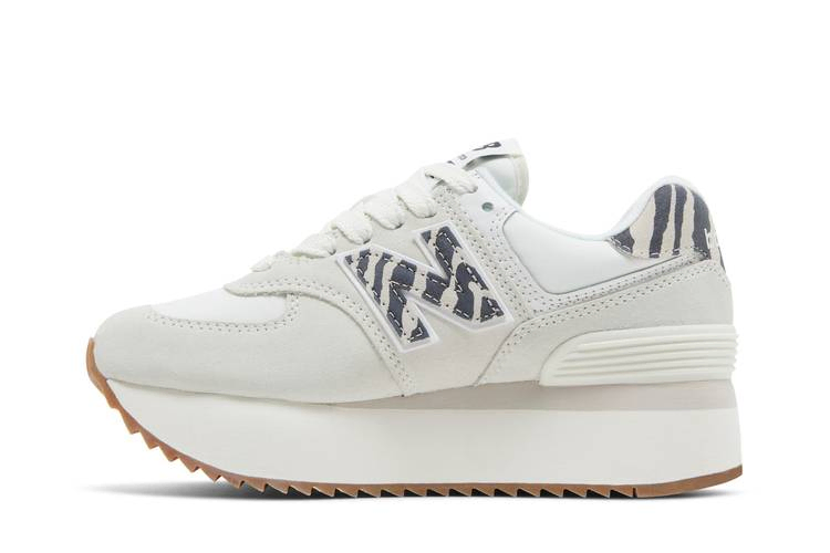 Кроссовки New Balance Wmns 574+ 'Sea Salt Animal Print'