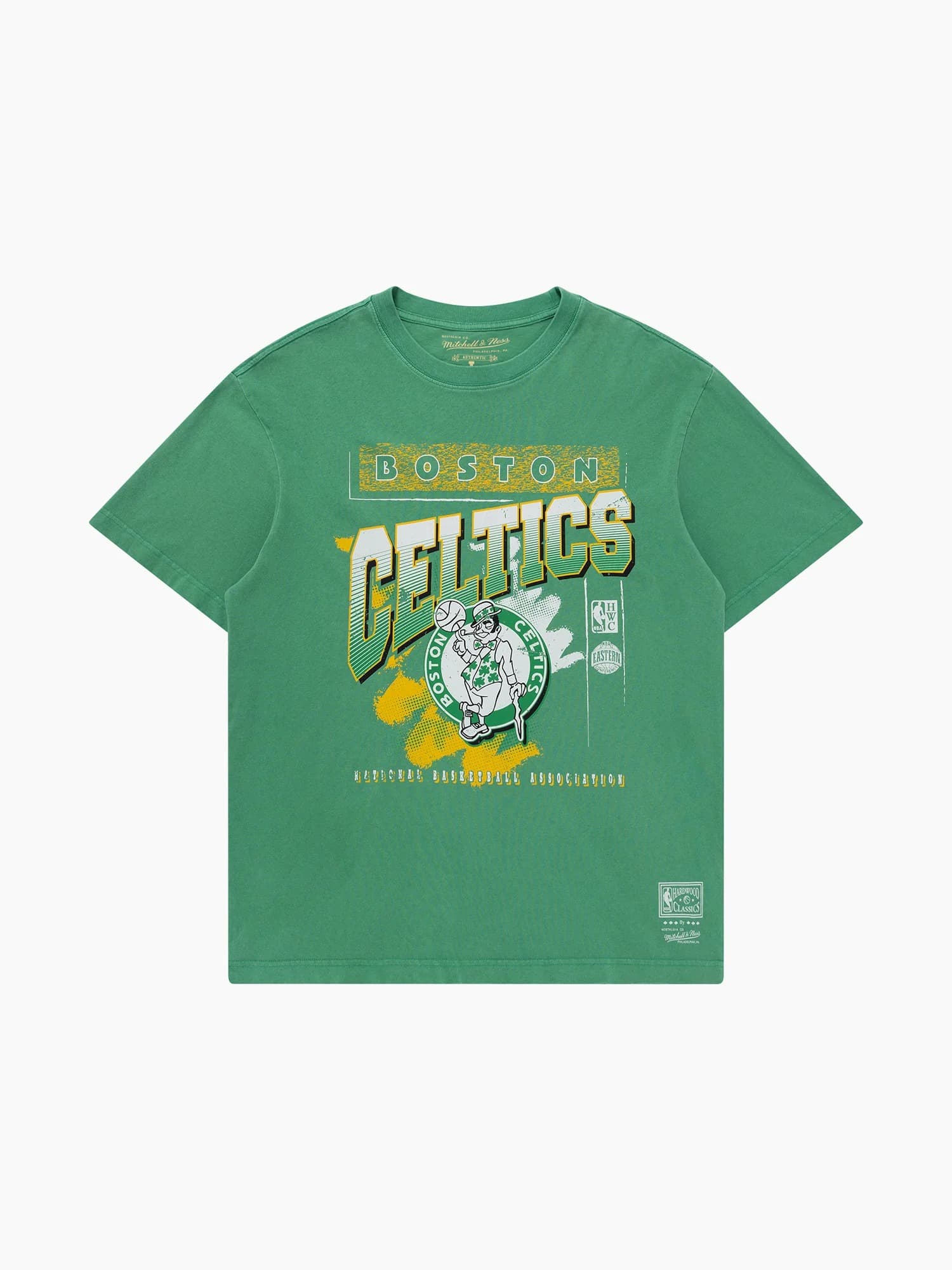 Футболка Mitchell & Ness Boston Celtics Vintage Brush Off 2.0 NBA T-Shirt