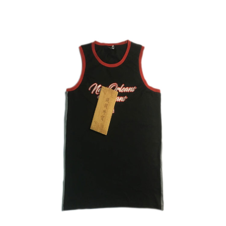 Спортивная майка 2018 New Orleans Pelicans Retro Style Black