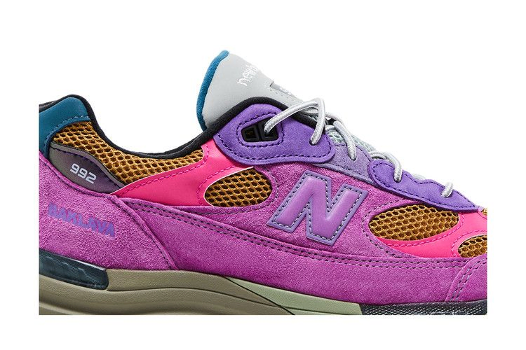 Кроссовки Action Bronson x New Balance 992 Made in USA 'Digitalis Purpurea'