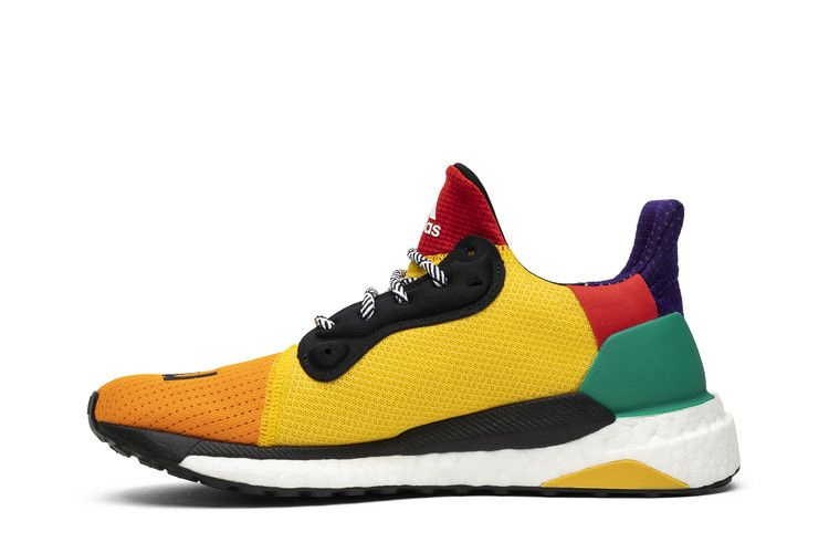 Кроссовки Pharrell x adidas Wmns Solar Hu Glide 'Yellow'