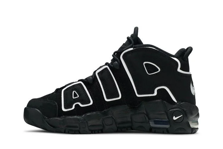 Кроссовки Nike Air More Uptempo GS 'Black' 2016