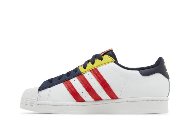 Кроссовки adidas Superstar 'Legend Ink Red'