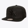 Mitchell-Ness-Black-San-Jose-Sharks-Pearl-Snapback-Hat-100x100