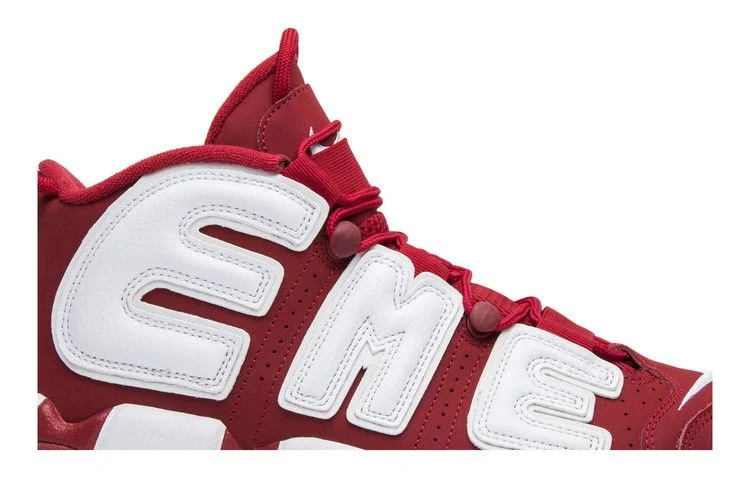 Кроссовки Supreme x Nike Air More Uptempo 'Red'