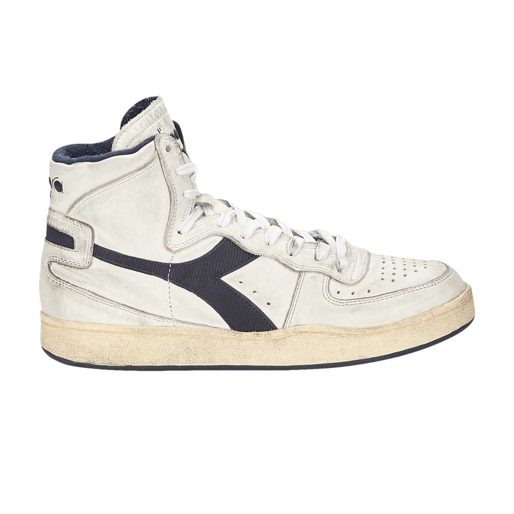 Кроссовки Diadora Mi Basket Used 'White Blue Corsair'