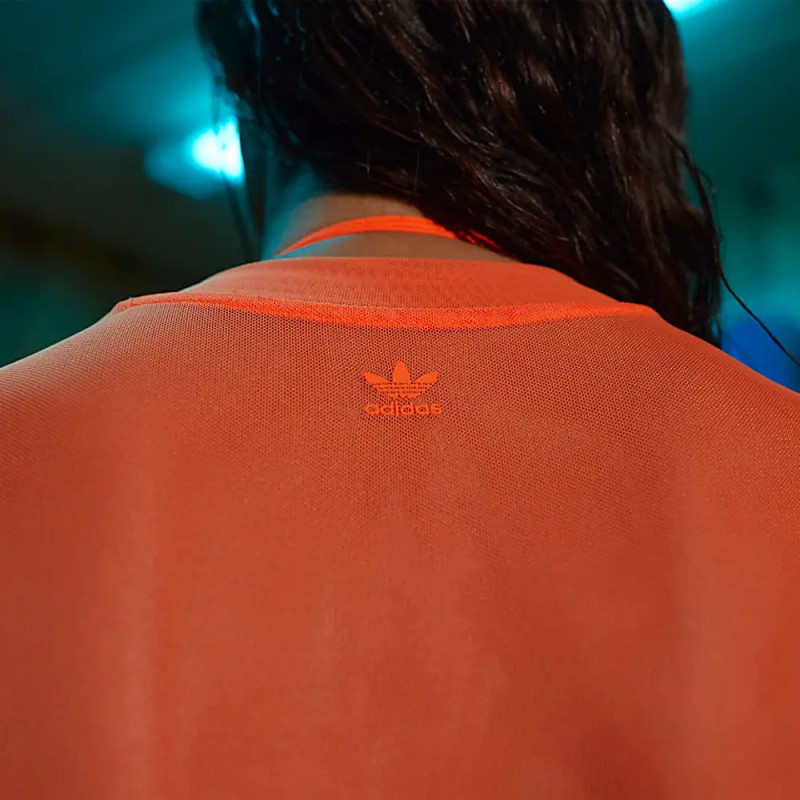 Платье adidas Ivy Park Swim Cover-Up Dress Solar Orange