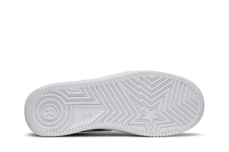 Кроссовки Comme des Garçons x Bapesta Low 'White Camo'